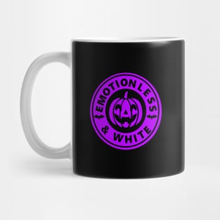 Emotionless and White Purple Mug